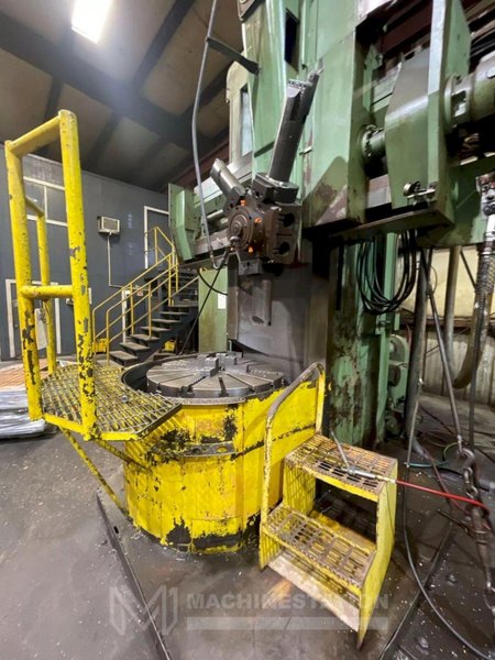 Bullard 36″ Dyn-Au-Tape 42″ Chuck 72″ High Column CNC Vertical Boring Mill – VTL