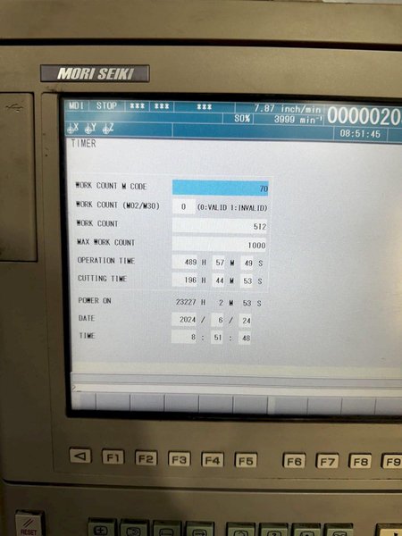 DMG Mori Seiki Dura Vertical 1035 Eco VMC, 2012