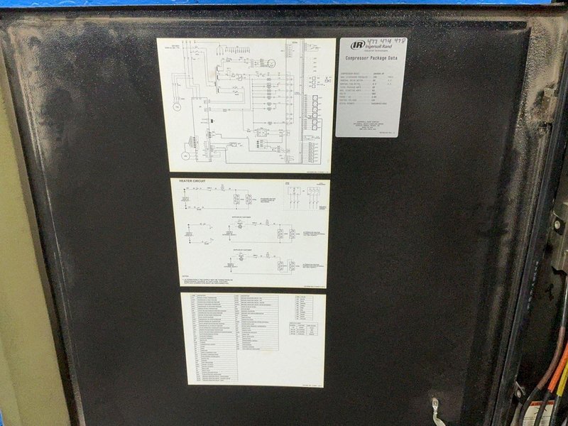 INGERSOLL RAND 150 PSIG AIR COMPRESSOR  -  IRN50H-0F