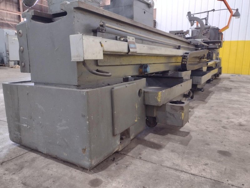32" X 168" SUMMIT GAP BED ENGINE LATHE, 3-1/8" HOLE: STOCK 22662