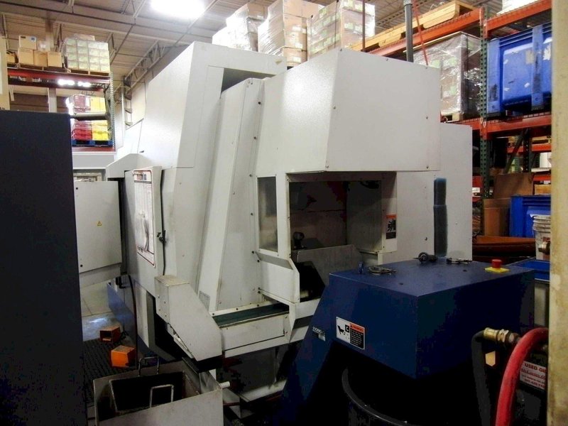 Mori Seiki ZT 2500Y CNC Lathe, 2002 – Twin Turret, Sub Spindle, Chip Conveyor