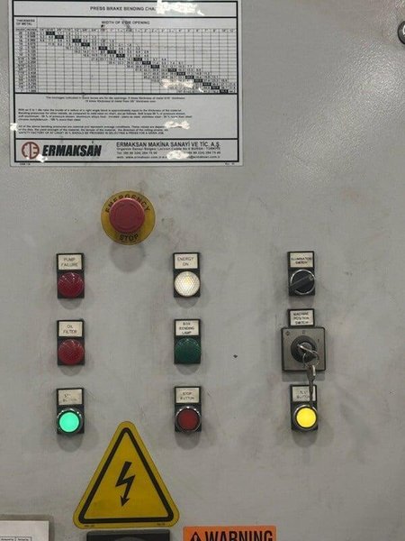 2016 Ermaksan Power-Bend Falcon 10X193 Hydraulic Press Brake (#5508)