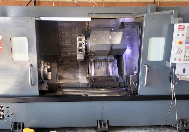 Haas ST-35LY CNC Lathe, 2020 – 62″ Long Bed, 6K Live Tooling, Y-Axis, Tool Presetter