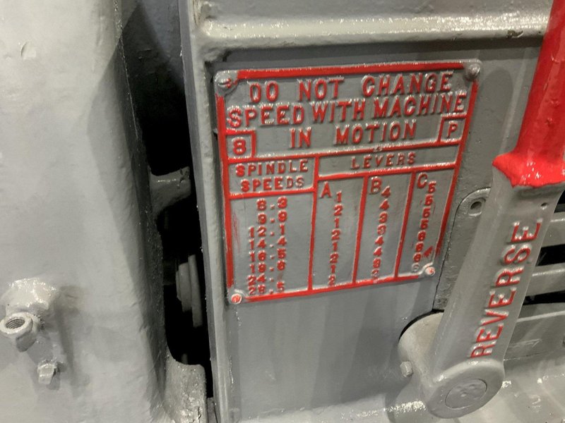 8-5/8" LANDIS RECEDING DIE PIPE THREADER STOCK #80894