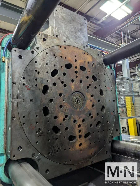 550 TON 29.1/ 8.2 OZ ARBURG MODEL 920S-5000-1300/400 2-COLOR INJECTION MOLDING MACHINE MFG 2015