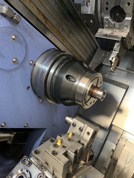 2019 Doosan TT1300SYY with Edge Barfeed and Chip Conveyor CNC Lathes