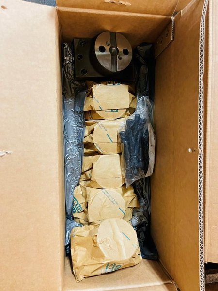 New, 34” Rohm Hydraulic Indexing Chuck with Hydraulic Power Unit