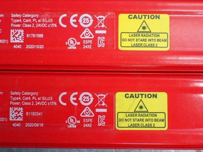 Allen-bradley Light Curtain Pair - 450l-e4fl1950yd