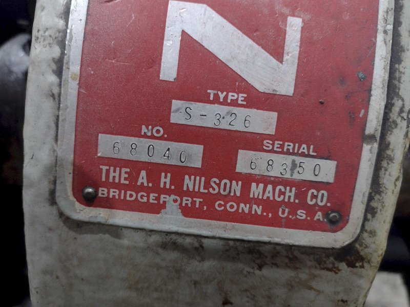 NILSON TYPE S326 FOUR-SLIDE WIRE FORMING MACHINE: YOBRO #24038
