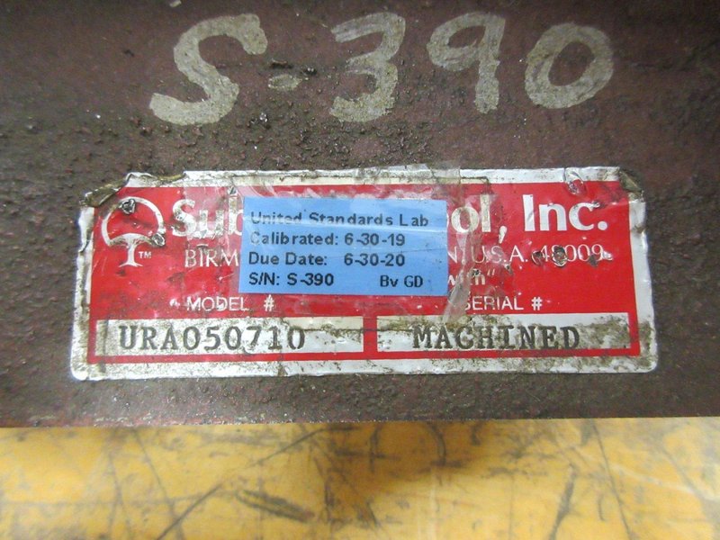 Suburban Tool Precision Angle Plate 7" x 10" x 5.5"- Auction Item