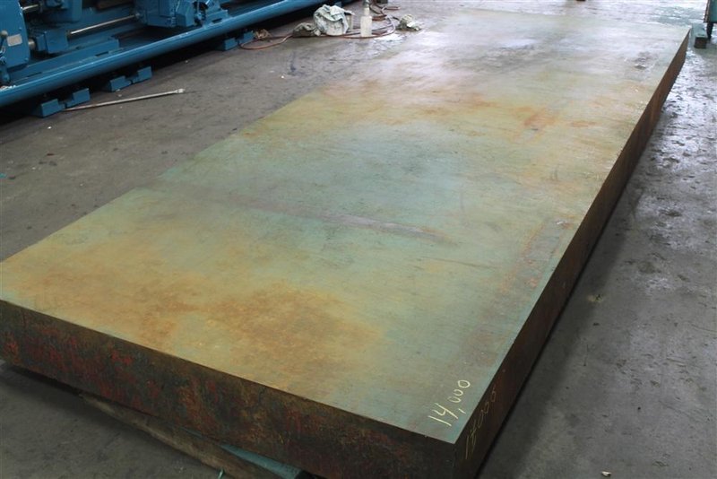 14&#039; X 5&#039; X 8&#039; SURFACE PLATE:  STOCK # 61719