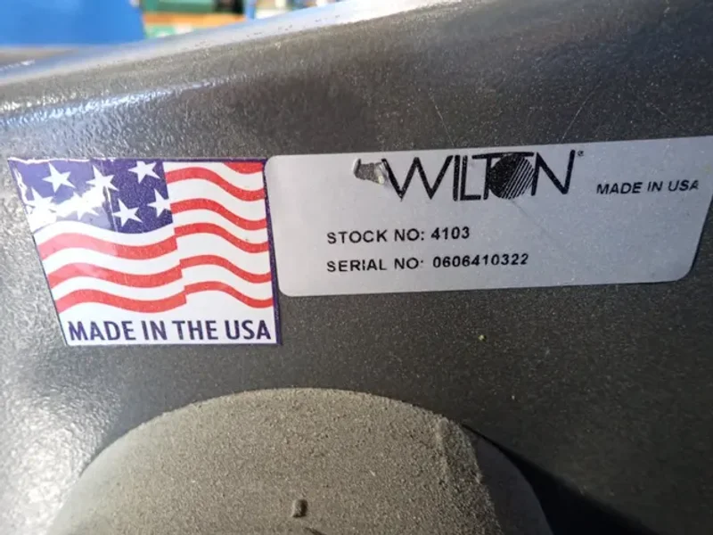 WILTON 2" x 4" BELT GRINDER  -  SQUARE WHEEL