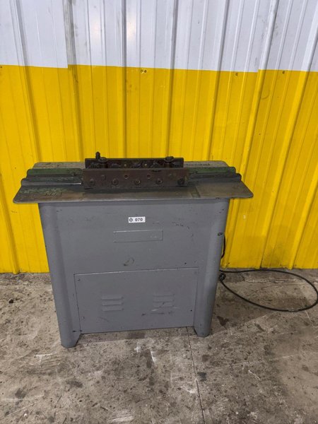 5 ROLL X 20 GAUGE LOCKFORMER ROLLFORMER, TOOLED FOR PIPE LOCK: YOBRO #24391