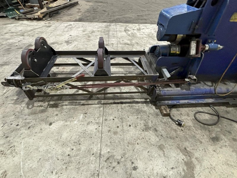 3/8" REED WEBB MODEL #M4 OFFSET FORMING ROLLS W/ SUPPORT TANK ROLLS: STOCK #22060