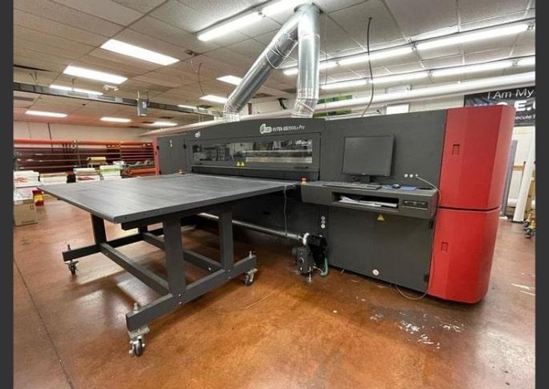 EFI VUTEk GS2000LX  Hybrid UV LED Printer, 2018