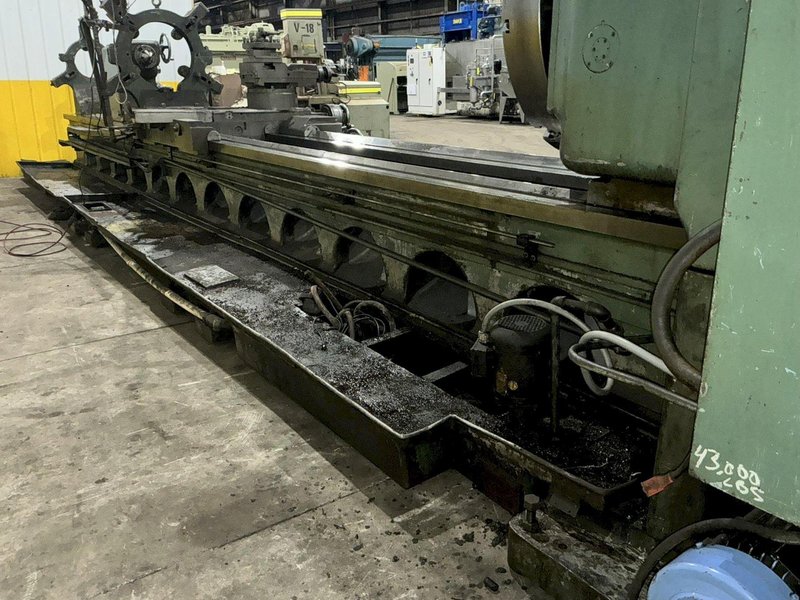 44" X 252" MONARCH MODEL #4025-31X252 HEAVY DUTY ENGINE LATHE: YOBRO #24974