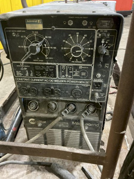 MILLER LEGEND WELDER WITH GENERATOR: YOBRO #25687