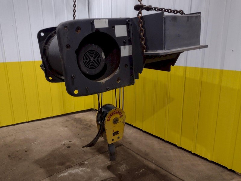 15 TON (2014) KONE CRANE OVERHEAD CABLE HOIST : STOCK #18636
