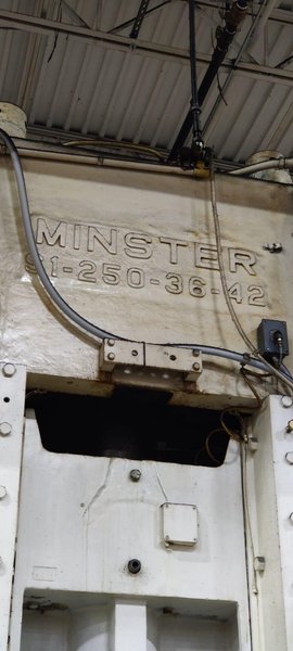 250 Ton Minster SSSC Press