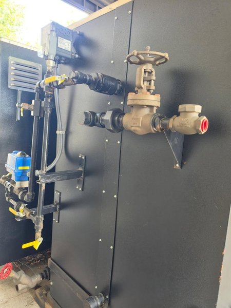 Parker Dual 48 HP Low NOx Steam Boiler System, 2022 – (2) Model 48L Boilers, 150 PSI, Complete Package
