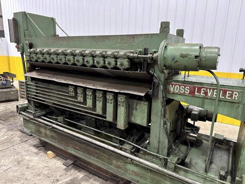 72" x .060" X 19 ROLL VOSS MODEL 84/1.156-19/13 CORRECTIVE COIL LEVELER: STOCK #22095