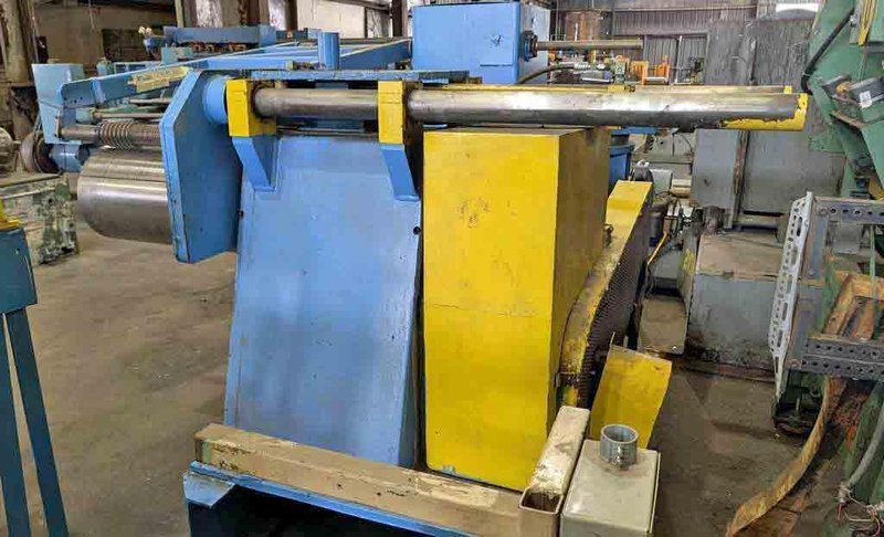 24" x 5.00" x 10,000# Ruesch Slitting Line (14701)