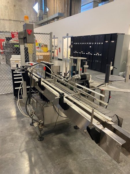 GEI Mateer Burt PPM-300S Wrap-Around Labeler