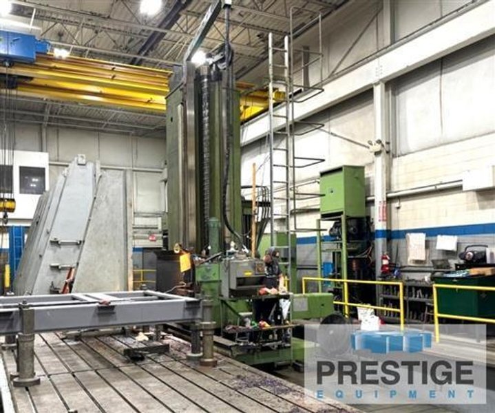 Wotan 6.3&quot; Rapid 3 CNC Floor Type Horizontal Boring Mill w/Infeeding Column