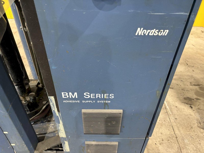 NORDSON MODEL #BM-20 RESIN TRANSFER &amp; ADHESIVE  GLUE MELTING SUPPLY SYSTEM: STOCK #21055