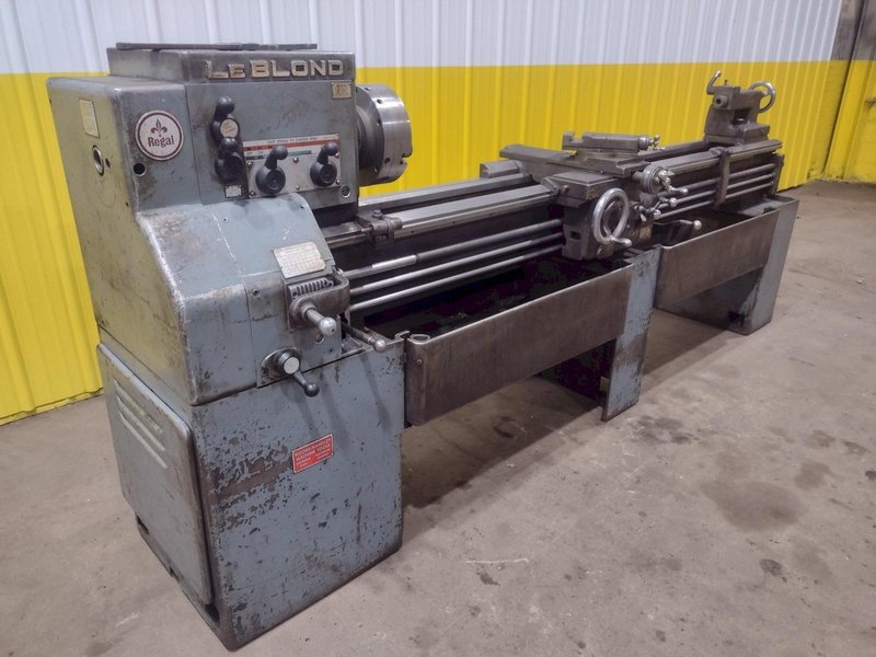 15&quot; x 78&quot; LEBLOND REGAL MODEL #4C ENGINE LATHE, 1.5&quot; HOLE: STOCK #19635
