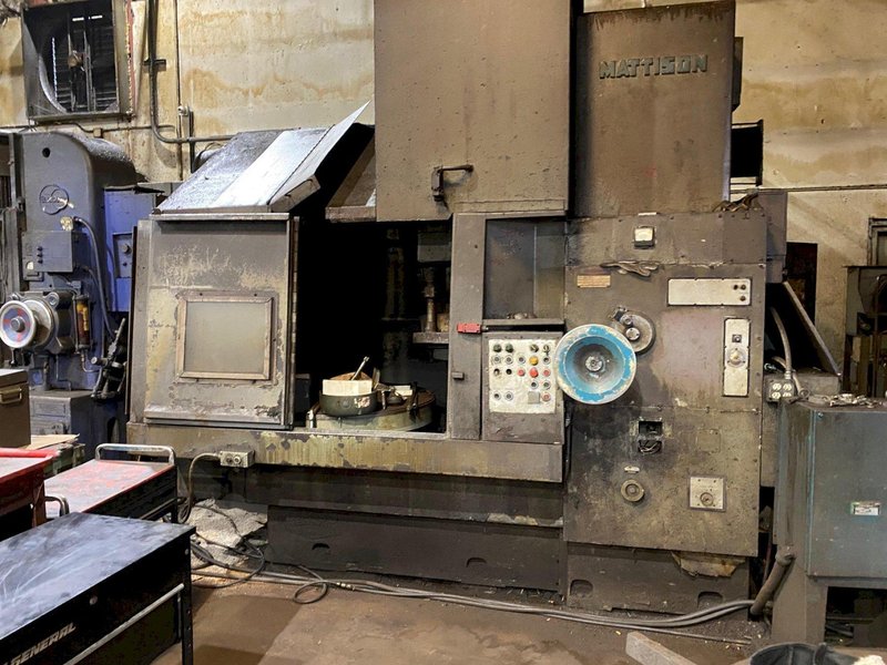 48" Mattison Rotary Surface Grinder