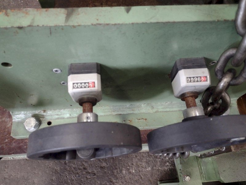 50&quot; WIDE BRADBURY-PUMA &quot;STUCCO&quot; DESIGN SINGLE-STAND EMBOSSER ROLL, NEW 2013: STOCK #17005