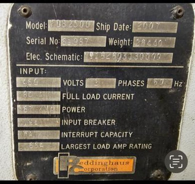 Peddinghaus Plate Processor