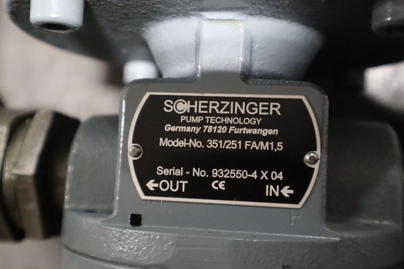 AC Motoren GmbH Motor - FCPA 90L-4/HE &amp; Scherzinger Pump - 351/251 FA/M1.5- Auction Item