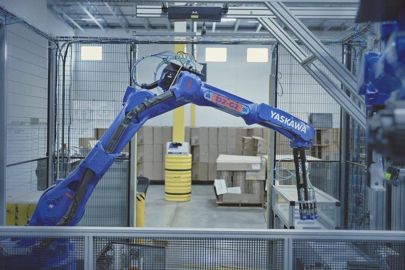 Yaskawa Motoman GP25-12 Robots (6) – YRC1000 Controllers, Mech-Mind 3D Vision, Bin Picking, Integrated Safety Cells, 2022