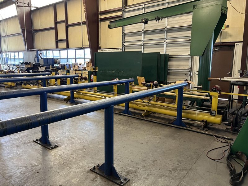 Used, 4th Axis Tubular Counterbore and Drilling Machine