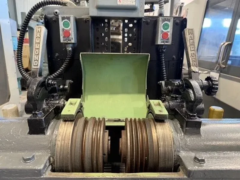 HAMMOND HD Double End Buffer Polisher (2) 5 H.P. USA #7153