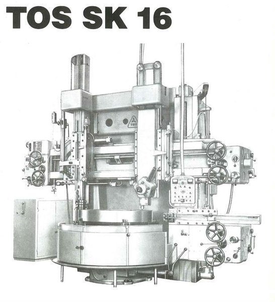 Tos - SK16 Ø 1700 x H 1250 mm