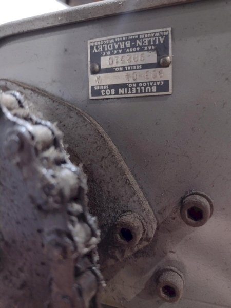 35 TON VERSON 24" X 96" FLANGE BED MECHANICAL PRESS BRAKE: STOCK #20241