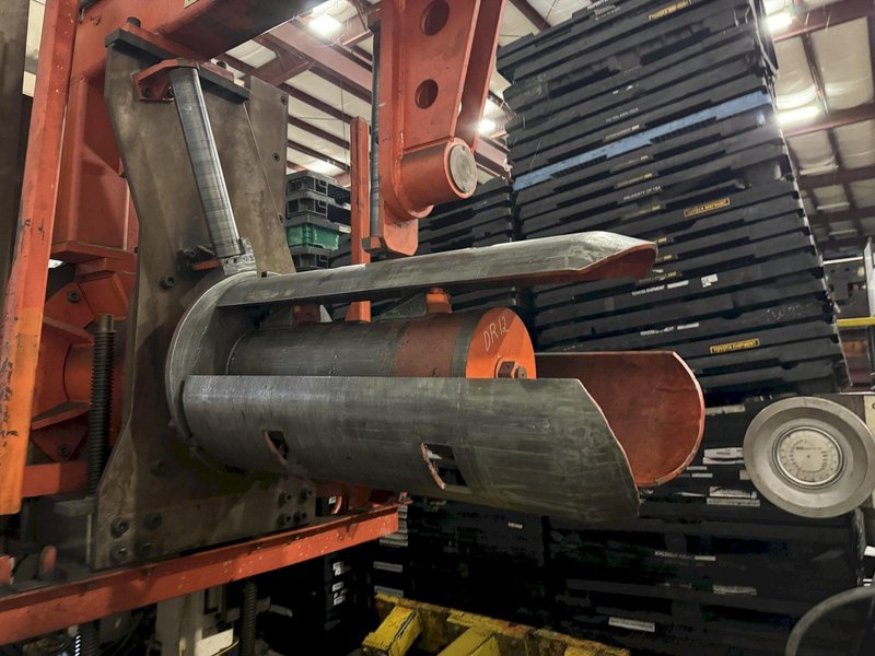 30,000 LB X 42" X .312" U.S. MACHINE CO M24 COIL-FEEDLINE. STOCK # 0446525