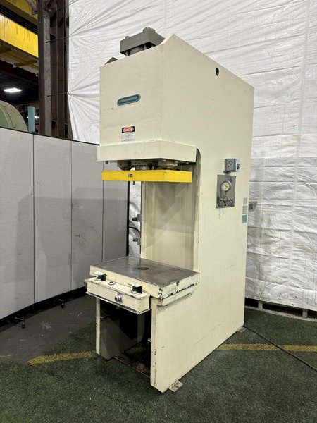 75 TON GREENERD HYDRAULIC C FRAME PRESS: STOCK #77671