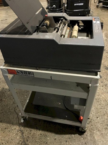 ADVENT LABEL APPLICATOR CO MODEL NO.465 WITH STANDING CART