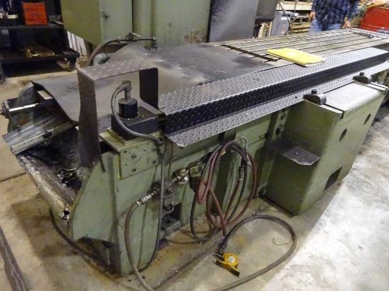 30 HP X 24&quot; X 92&quot; KEARNEY &amp; TRECKER MODEL #CSM SIMPLEX BED TYPE MILLING MACHINE: STOCK #14797