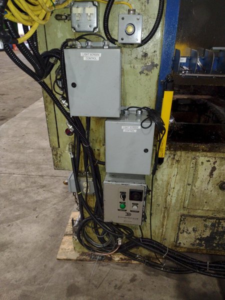 220 TON AIDA MODEL #PMX-LS-200H SSDC STRAIGHT SIDE PRESS, 7.87" STROKE: STOCK #22214