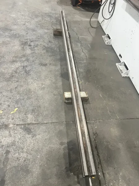 10' flame hardened 4-way die with 3/4", 1", 1-1/2", 2" openings