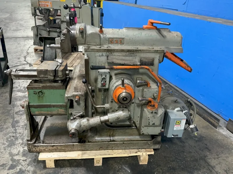 GOULD &amp; EBERHARDT 12” VISE SHAPER  -  16-INCH TOOL ROOM UNIVERSAL
