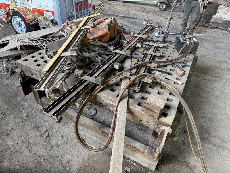 60&quot; X 60&quot; ACORN WELDING TABLE. STOCK # 0890525