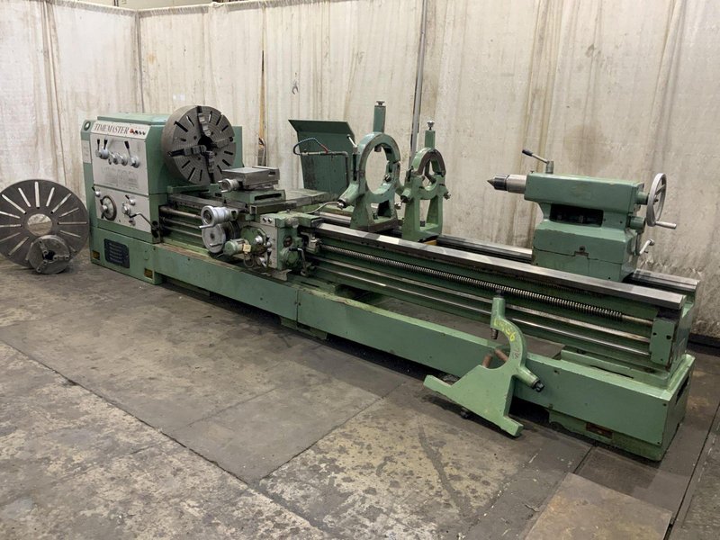 32" X 120" TIME MASTER GAP BED ENGINE LATHE: STOCK #80209