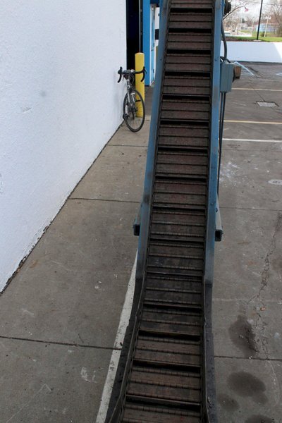 WARDCRAFT INCLINED CHIP CONVEYOR: STOCK #76350