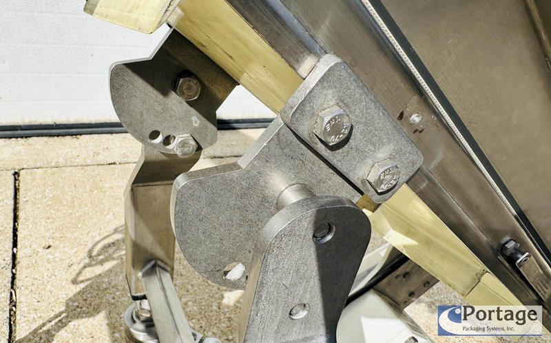 Dorner 7200 Series Sanitary  S.S. Conveyor  |  6” x 72" Up Conveyor with VFD Control